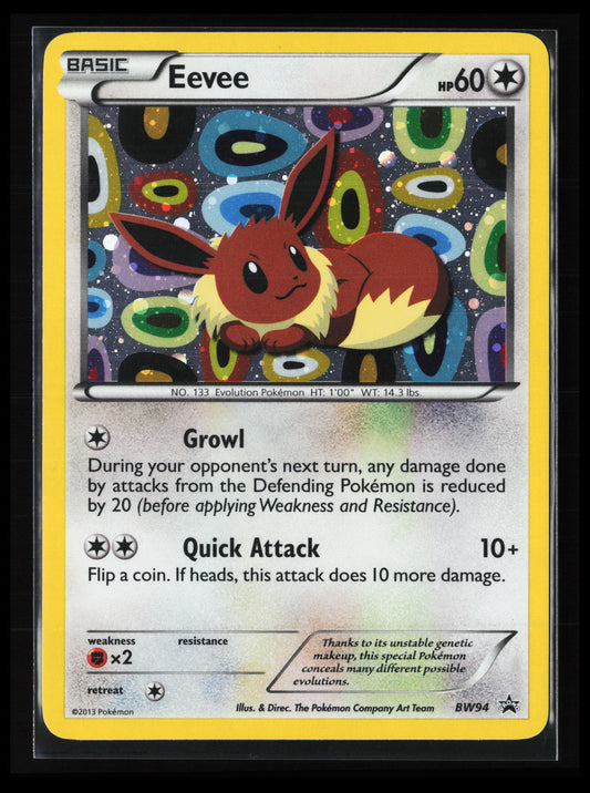 Eevee  #BW94 Pokemon Black And White Holo Promo