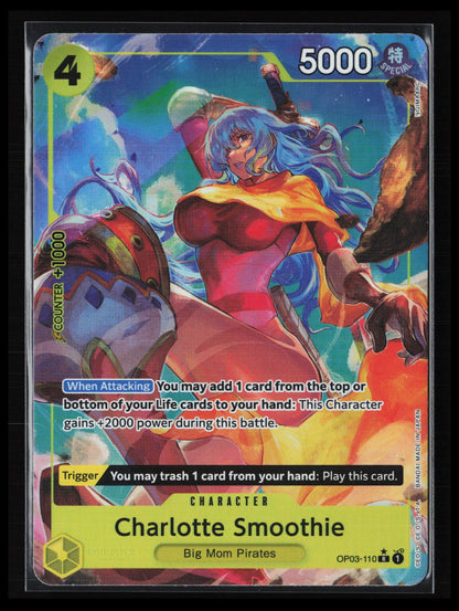 Charlotte Smoothie (Full Art) #OP03-110 One Piece Premium Booster -The Best-