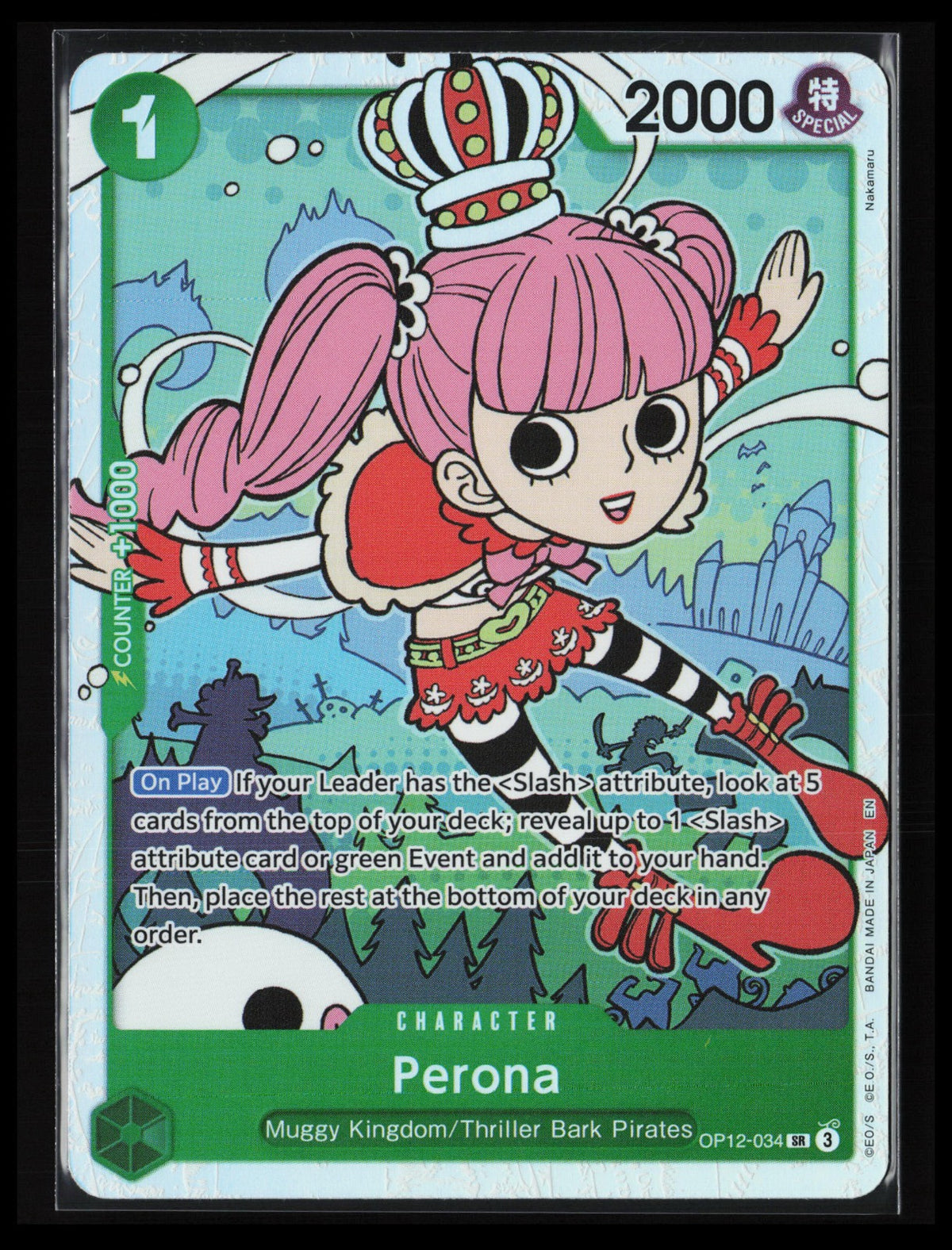 Perona #OP12-034 One Piece Legacy of the Master