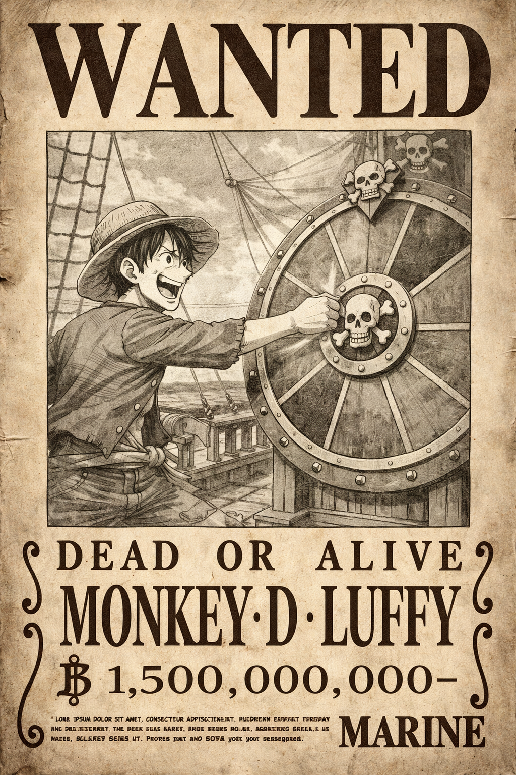 Wanted Bounty Wheel