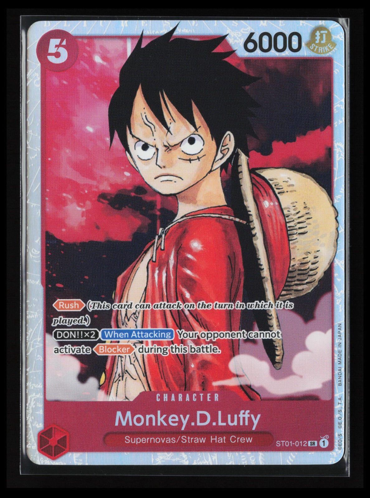 Monkey.D.Luffy #ST01-012 One Piece Starter Deck 1: Straw Hat Crew