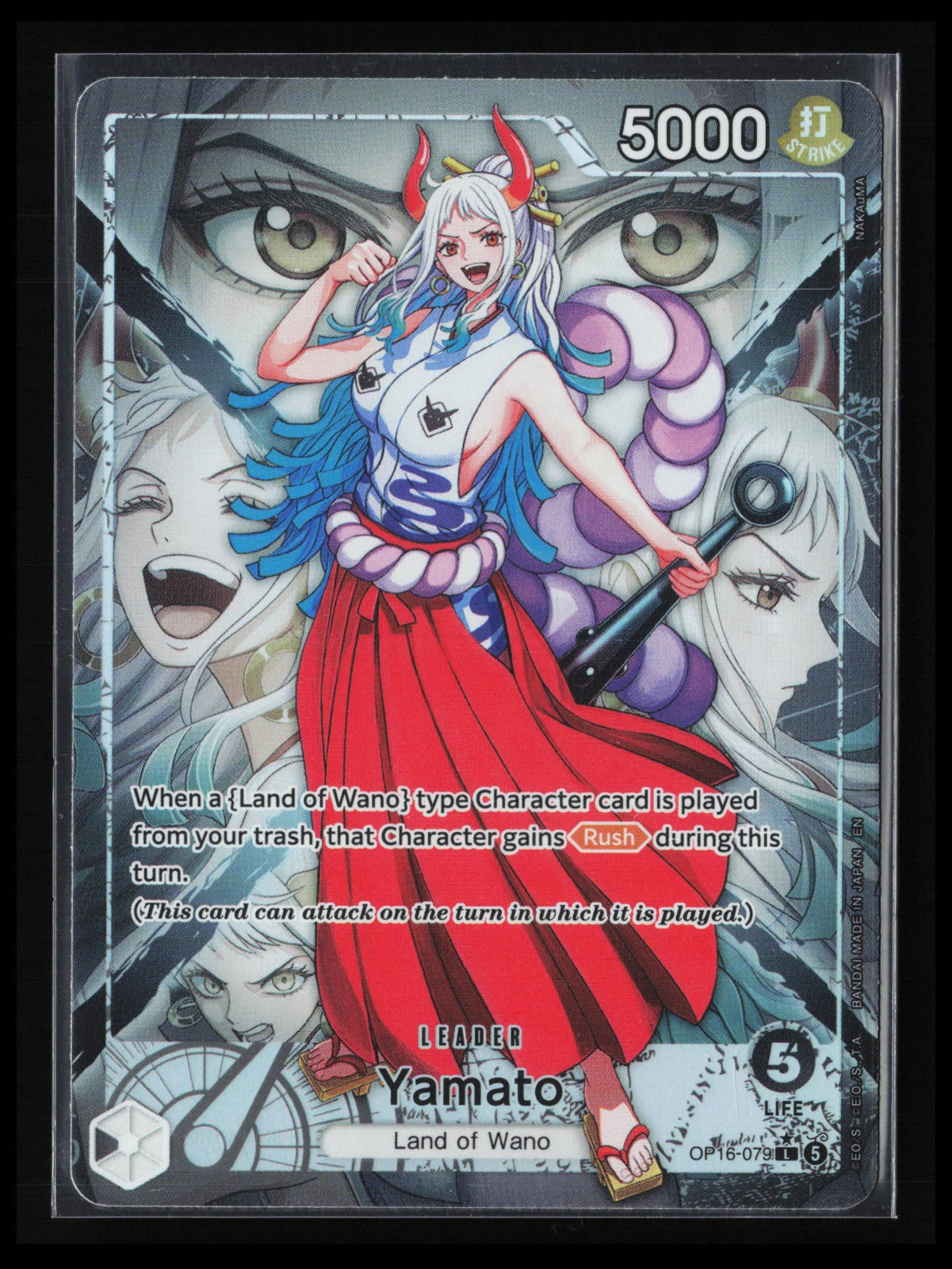 Yamato (Alternate Art) #OP16-079 One Piece The Time of Battle