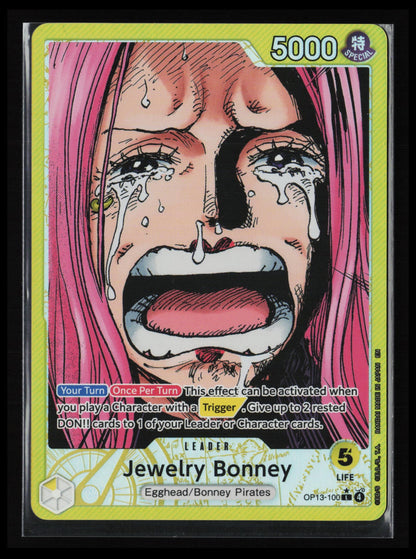 Jewelry Bonney #ST02-007 Pokémon Japanese Super Pre-Release Starter Deck 2: Worst Generation