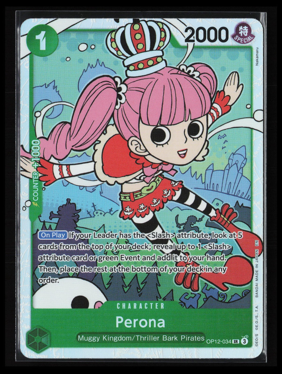 Perona #OP12-034 One Piece Legacy of the Master