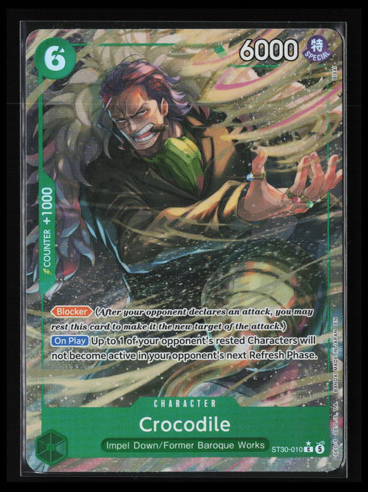 Crocodile #ST30-010 One Piece Starter Deck EX: Luffy W& Ace