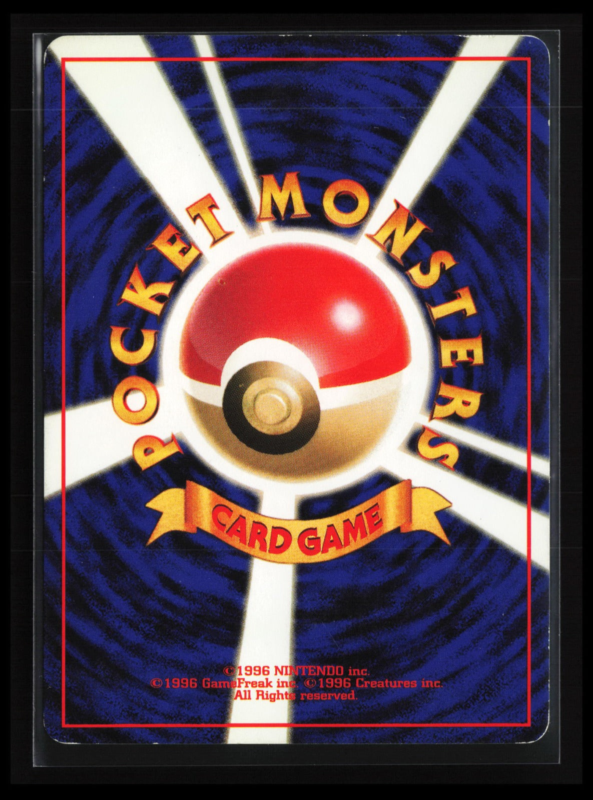 Persian #053 Pokémon Japanese Pokemon Jungle (Back)