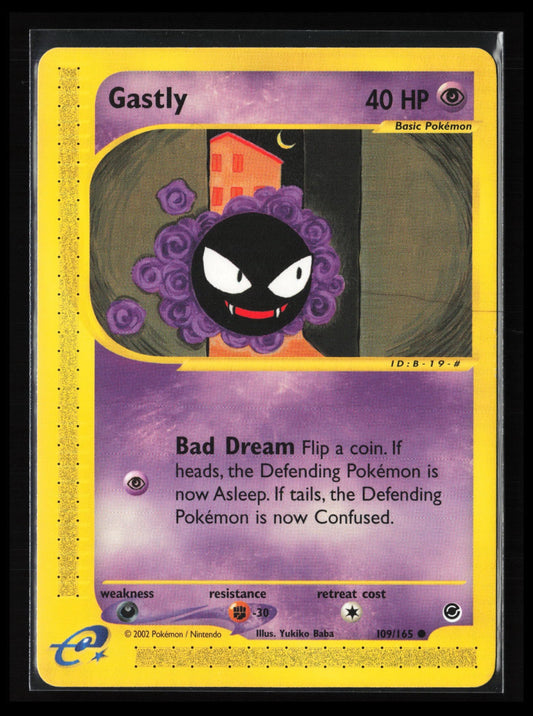 Gastly #109/165 Pokémon Expedition