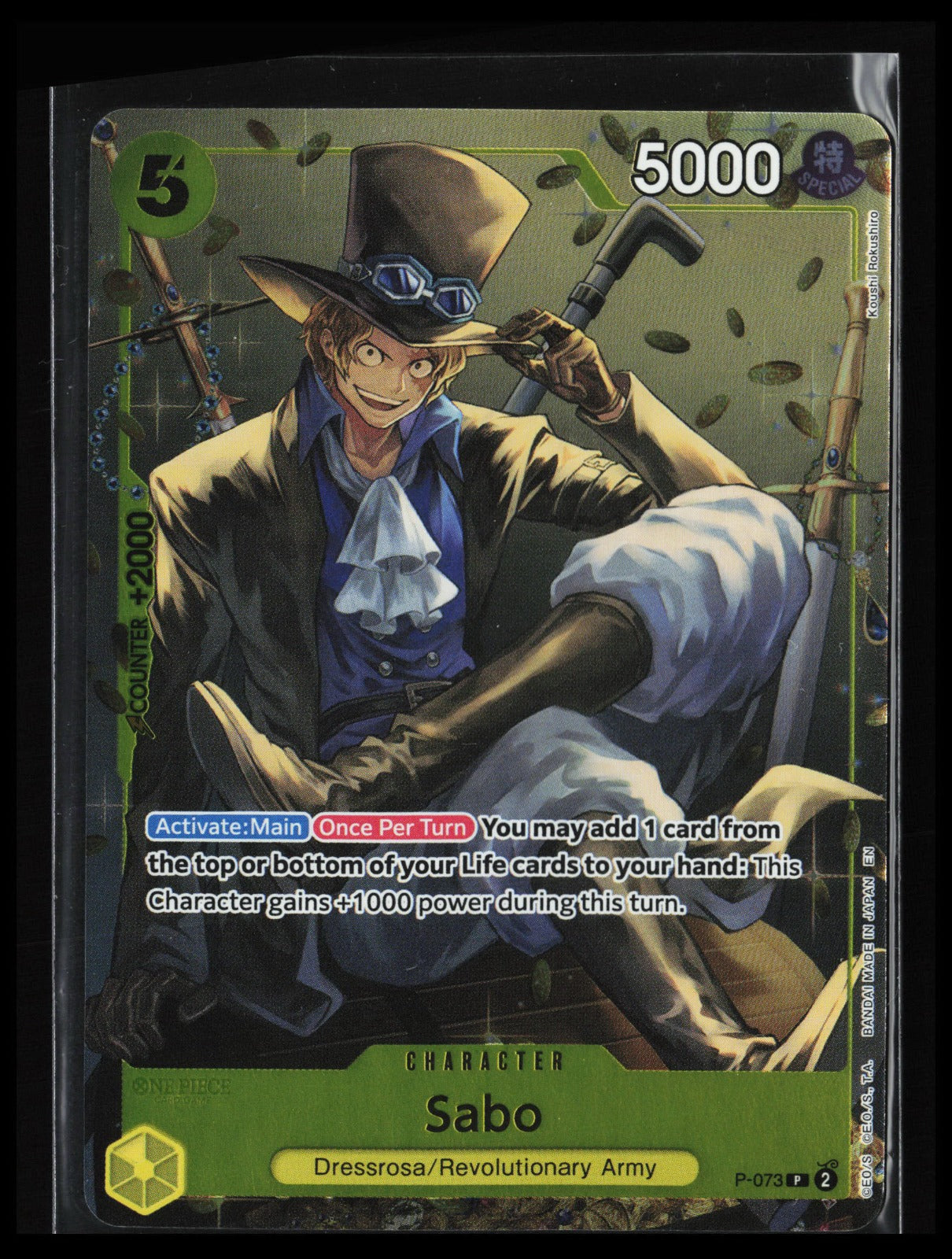 Sabo (Tin Pack Set Vol. 2) #P-073 One Piece One Piece Promotion Cards