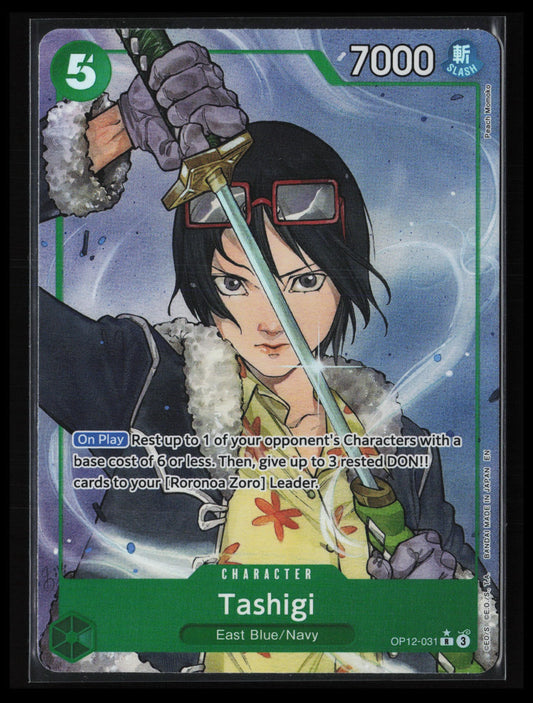 Tashigi (Alternate Art) #OP12-031 One Piece Legacy of the Master