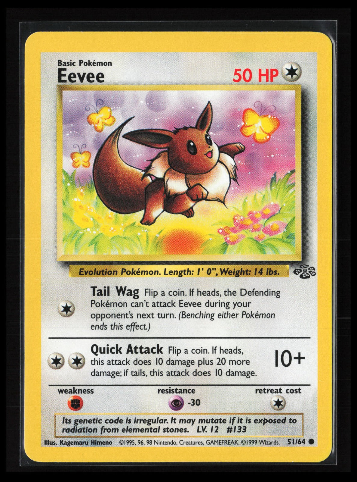 Eevee #51/64 Pokémon Jungle