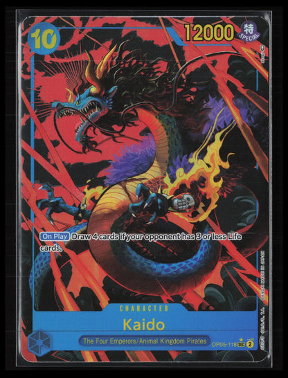 Kaido (Alternate Art) #OP05-118 One Piece Awakening of the New Era