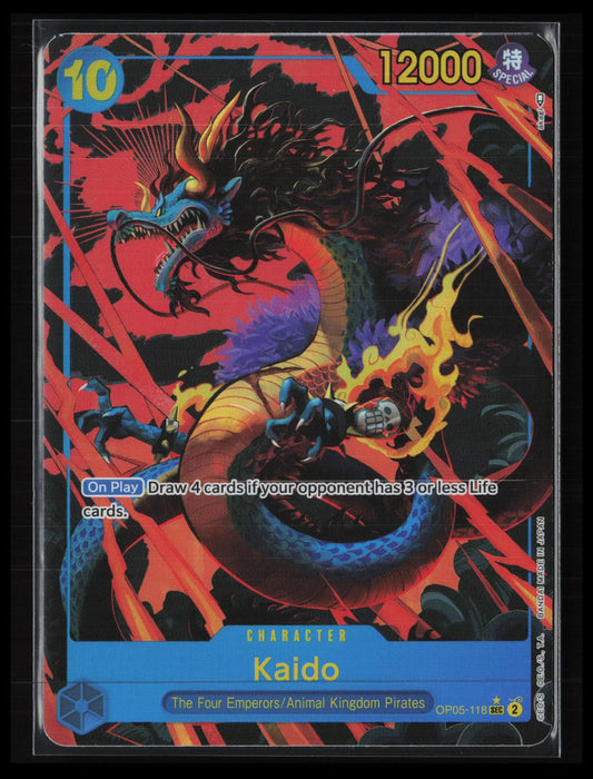 Kaido (Alternate Art) #OP05-118 One Piece Awakening of the New Era
