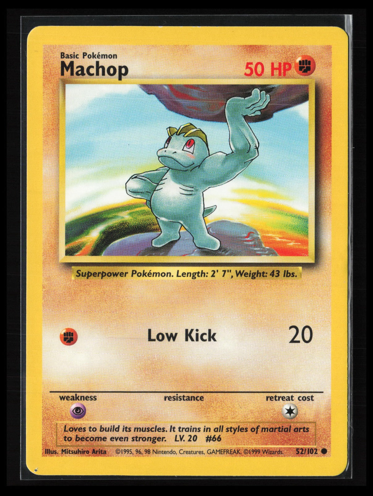 Machop #078/130 Pokémon Base Set 2