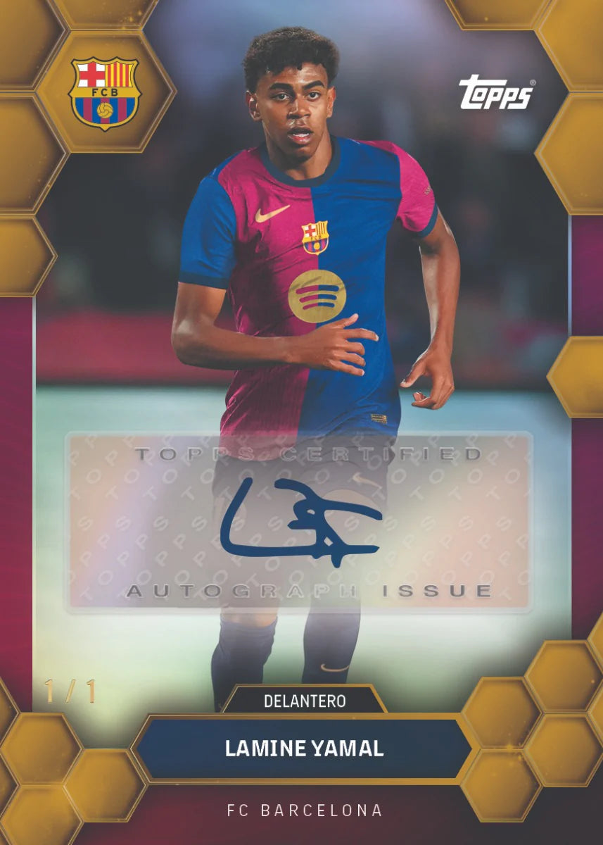 2024-25 Topps Soccer Barcelona Fan Set Box