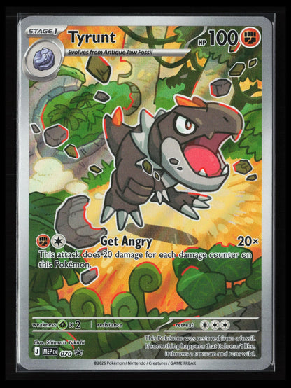 Tyrunt #070 Pokémon Japanese ME: Mega Evolution Promo