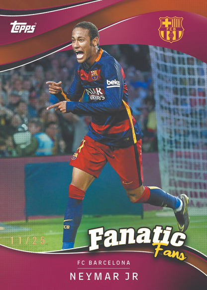 2024-25 Topps Soccer Barcelona Fan Set Box