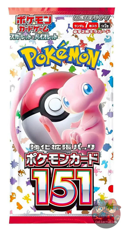151 SV2A Japanese Booster Pack