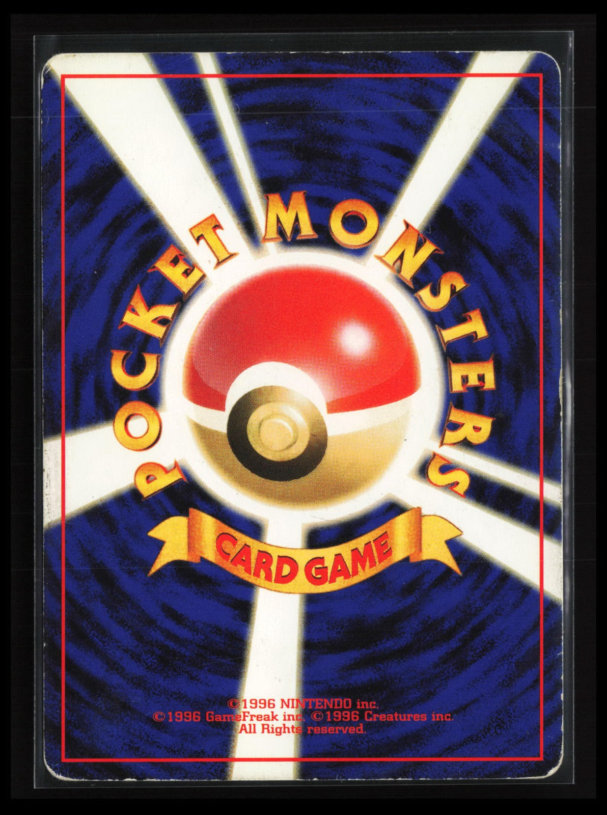 Primeape #057 Pokémon Japanese Pokemon Jungle (Back)