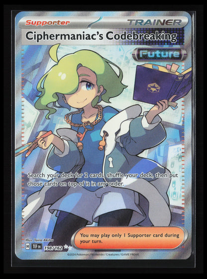 Ciphermaniac's Codebreaking #198 Pokemon Temporal Forces
