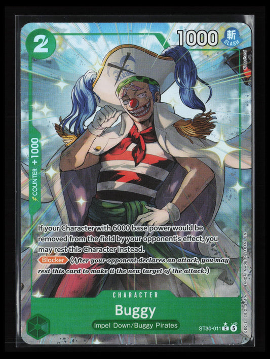 Buggy (Full Art) #ST30-011 One Piece Starter Deck EX: Luffy & Ace