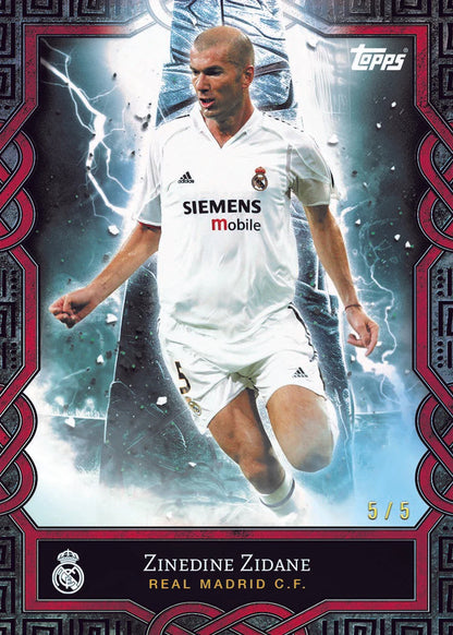 2024-25 Topps Soccer Real Madrid Fan Set Box