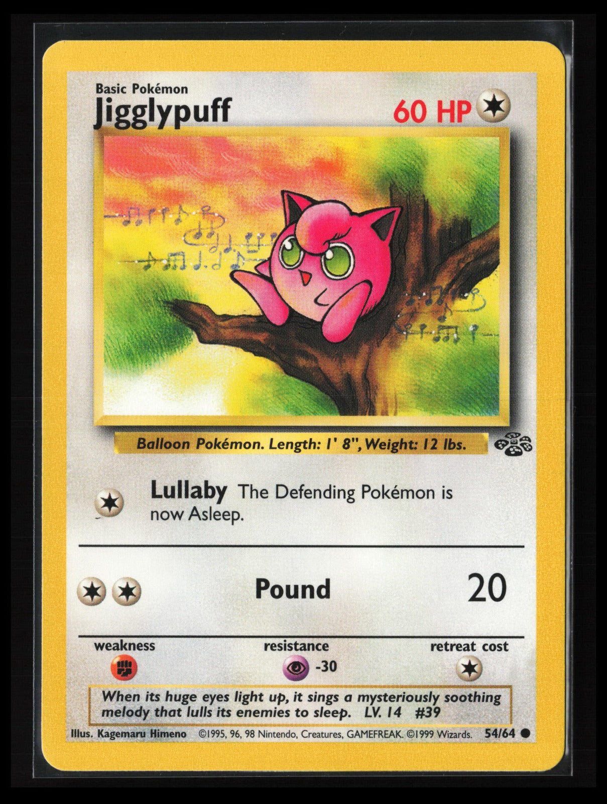 Jigglypuff #077/130 Pokémon Base Set 2