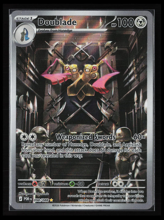 Doublade #098/088 Pokémon ME03: Perfect Order