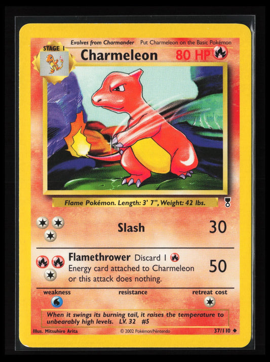 Charmeleon #037/110 Pokémon Legendary Collection