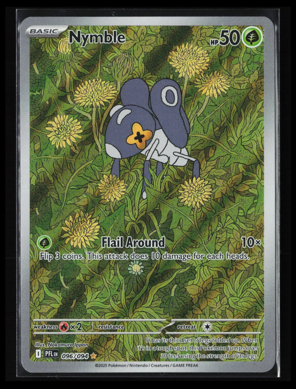 Nymble #096/094 Pokémon ME02: Phantasmal Flames