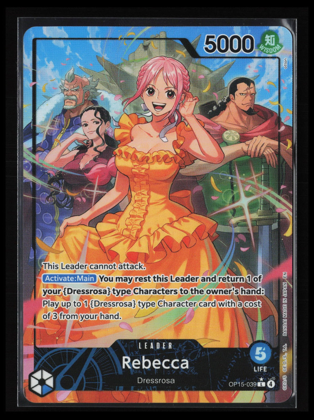 Rebecca (Alternate Art) #OP15-039 One Piece Adventure on Kami's Island