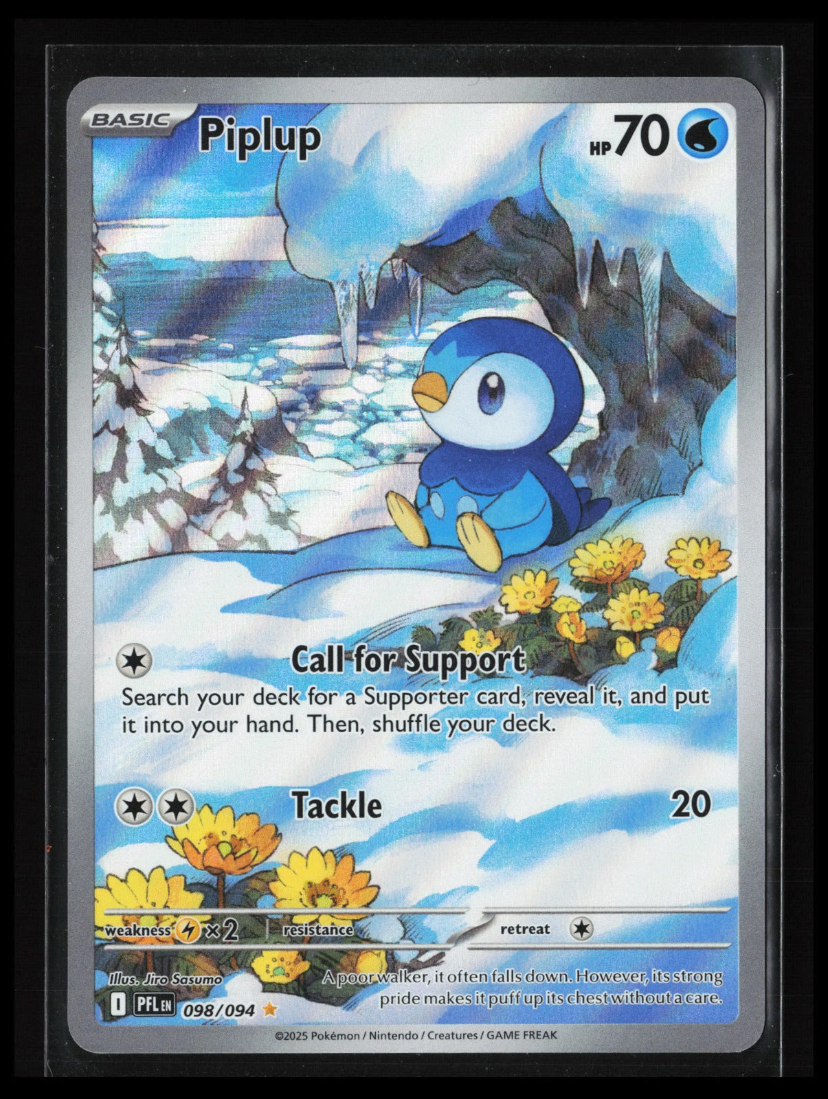 Piplup #098/094 Pokémon ME02: Phantasmal Flames