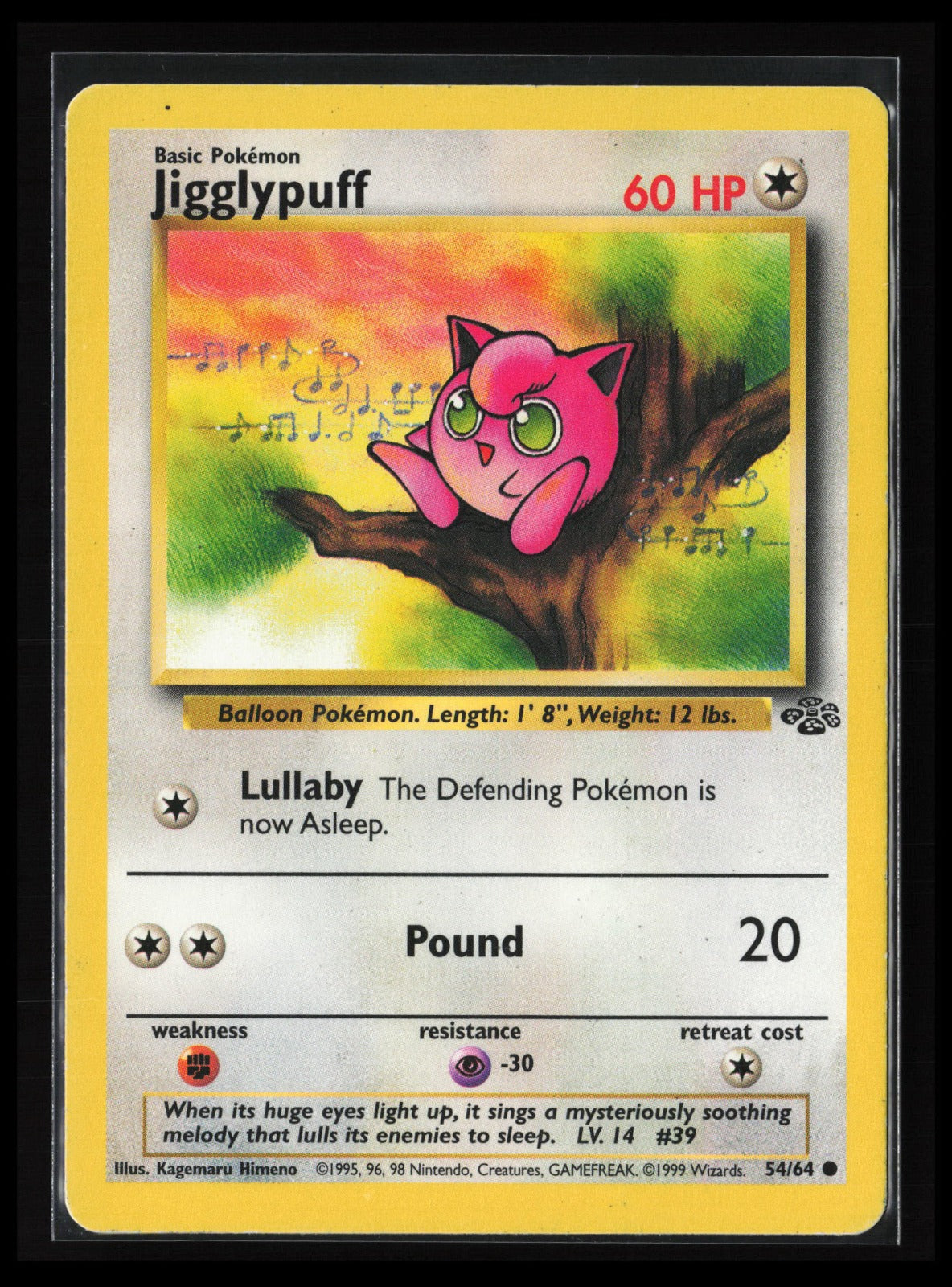 Jigglypuff #077/130 Pokémon Base Set 2