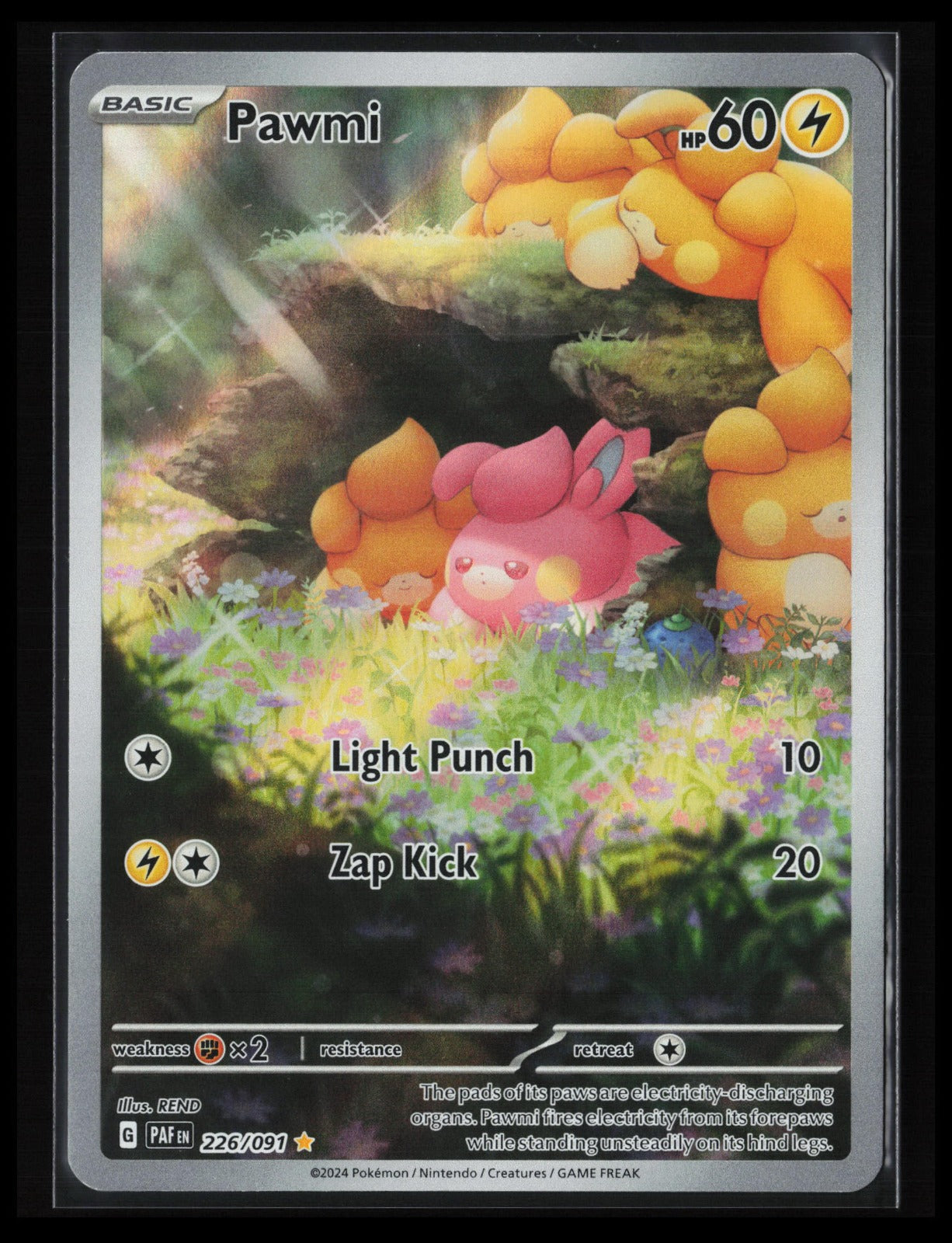 Pawmi - #226/091 Pokémon SV: Paldean Fates