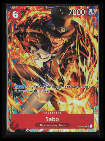 Sabo (Illustration Box Vol.5) #OP05-007 One Piece One Piece Promotion Cards