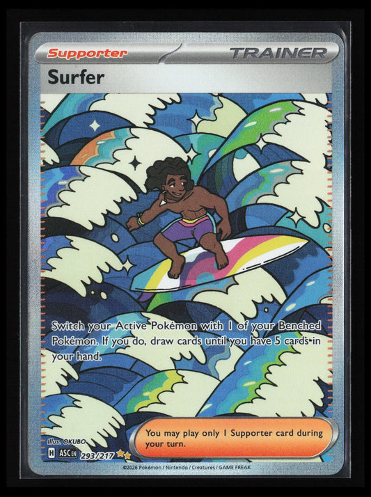 Surfer #293/217 Pokémon Japanese ME: Ascended Heroes