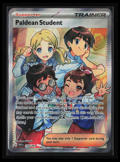 Paldean Student #230/091 Pokémon Japanese SV: Paldean Fates