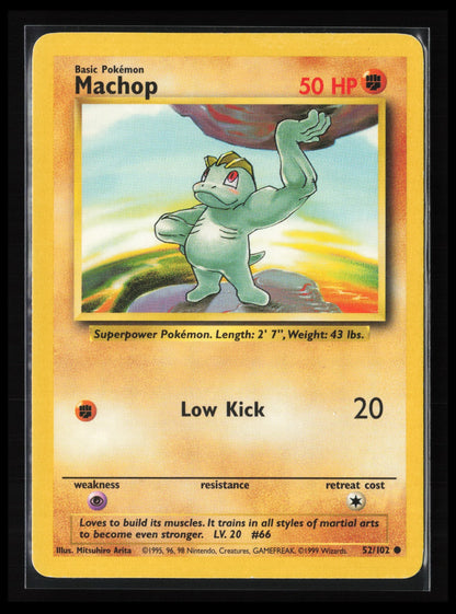 Machop #078/130 Pokémon Base Set 2