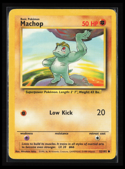 Machop #078/130 Pokémon Base Set 2