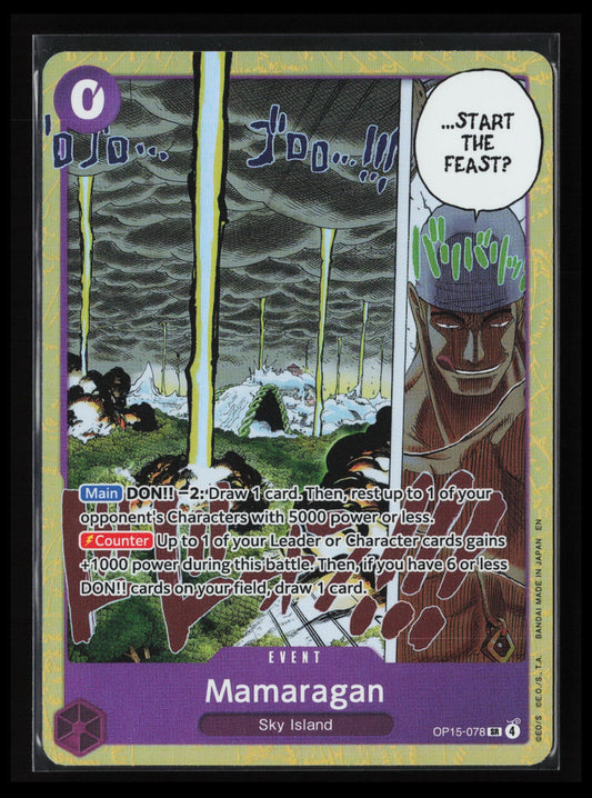 Mamaragan #OP15-078 One Piece Adventure on Kami's Island