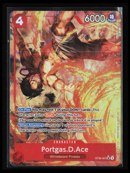 Portgas.D.Ace (007) (Parallel) #ST30-007 One Piece Starter Deck EX: Luffy & Ace
