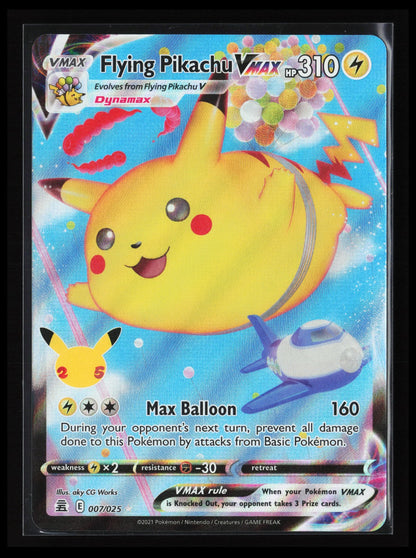 Flying Pikachu VMAX #007/025 Pokémon Celebrations