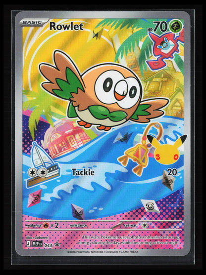 Rowlet #043 Pokémon ME: Mega Evolution Promo