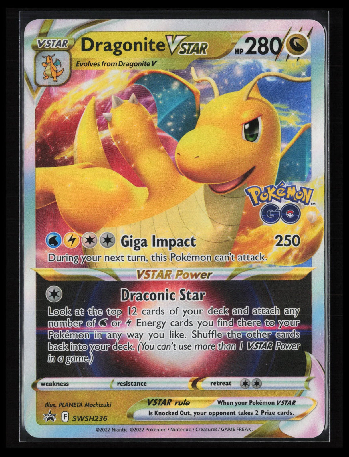 Dragonite VSTAR #SWSH236 Pokémon SWSH: Sword & Shield Promo Cards
