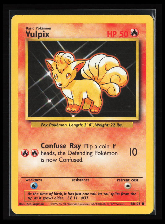 Vulpix #099/130 Pokémon Base Set 2