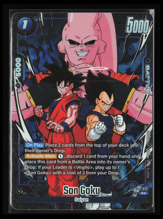 Son Goku (Alternate Art) Rare Story Booster 01 ST01-023