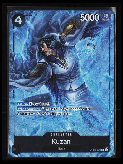 Kuzan (Alternate Art) #OP02-096 One Piece Paramount War
