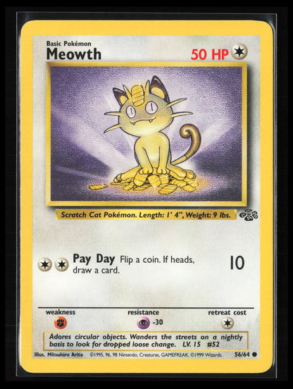 Meowth #053/110 Pokémon Legendary Collection