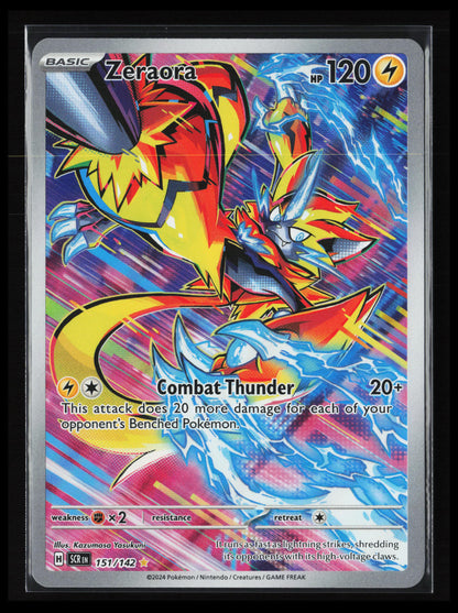 Zeraora #151/142 Pokémon SV07: Stellar Crown