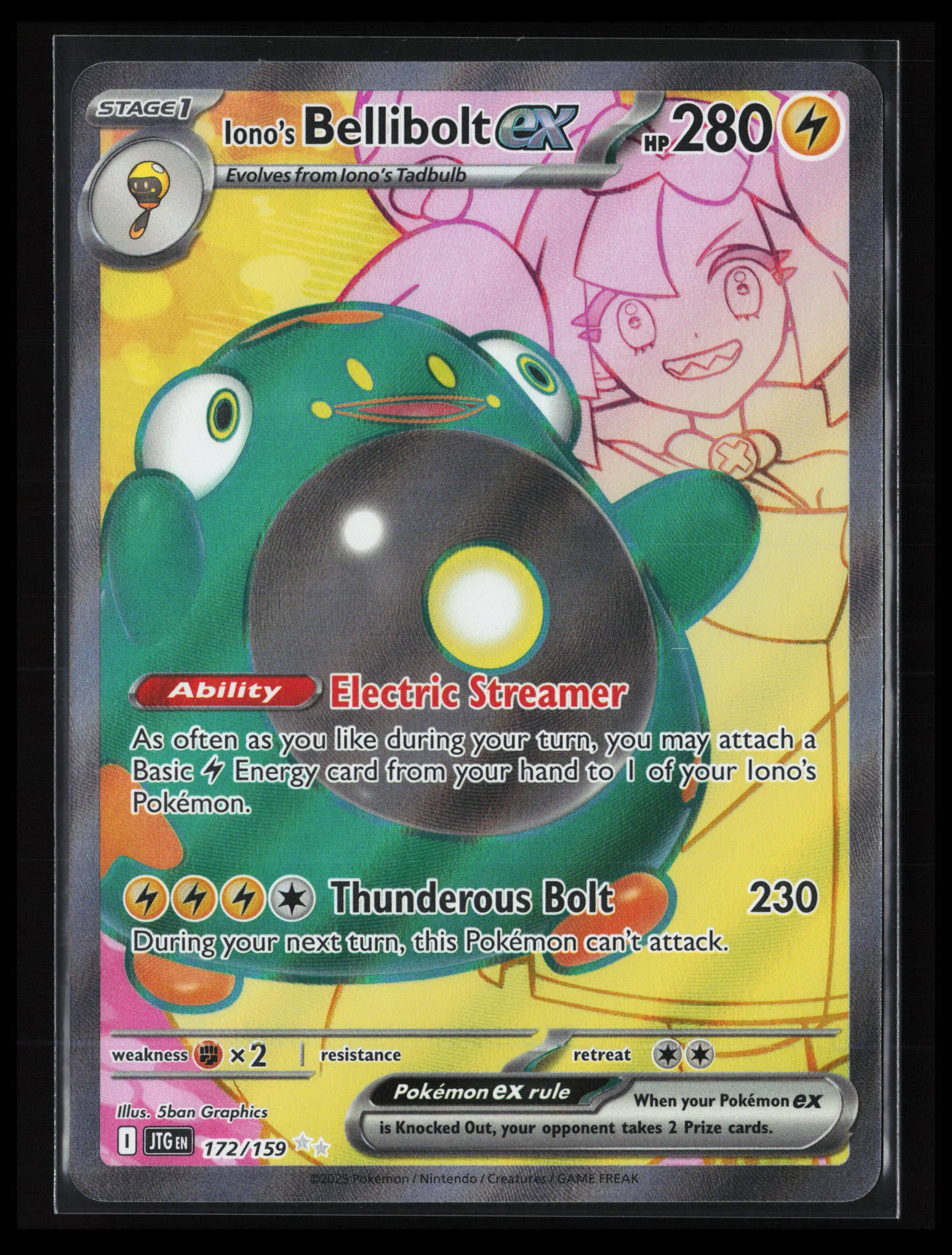 Iono's Bellibolt ex #194 Pokémon SV: Scarlet & Violet Promo Cards