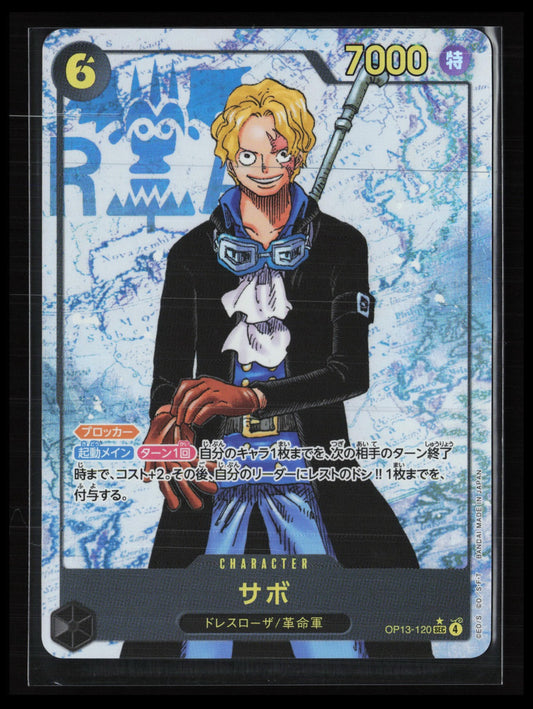 Sabo #120 One Piece Japanese Carrying on His Will